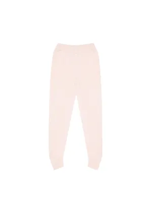 Knitted Leggings - Pink Rose