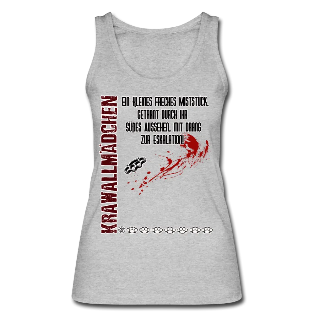 Krawallmädchen - Frauen Bio Tank Top von Stanley & Stella