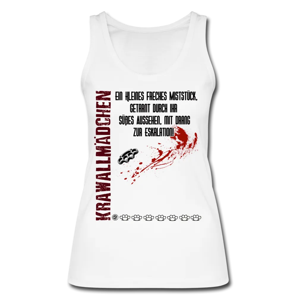 Krawallmädchen - Frauen Bio Tank Top von Stanley & Stella