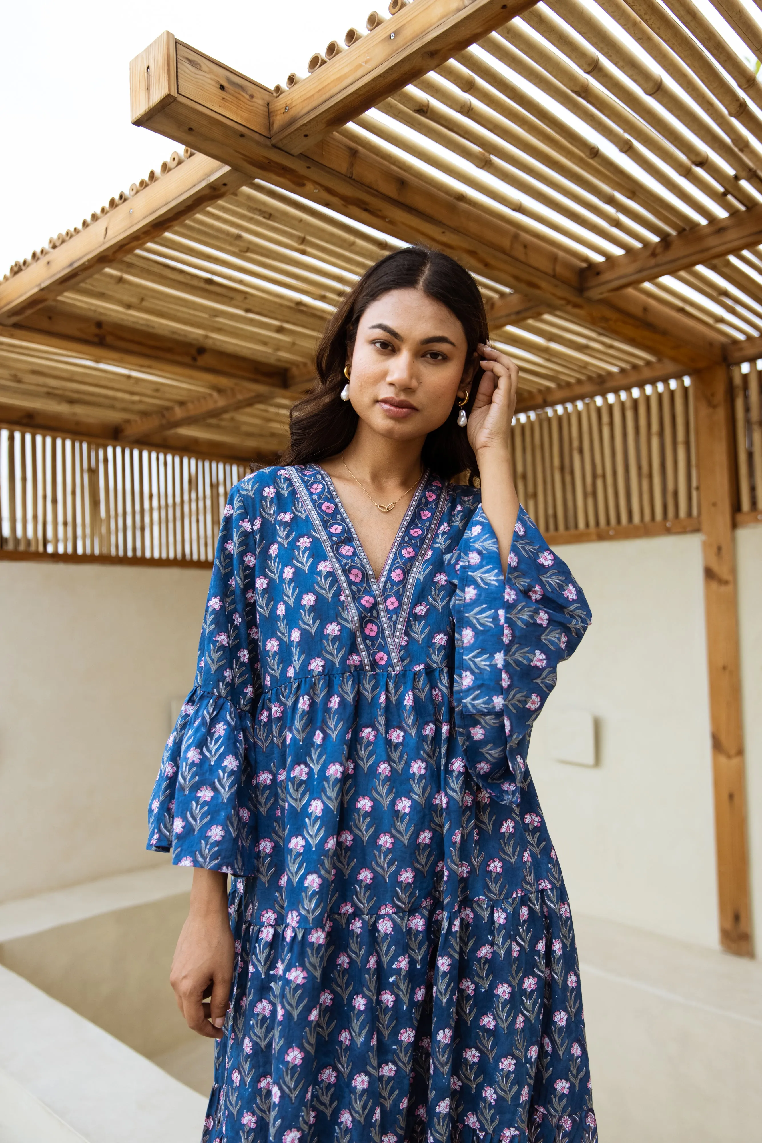 Laika Tier Ruffle Dress