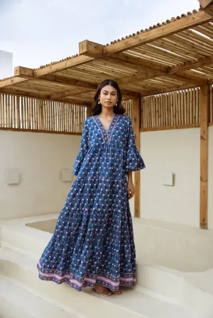 Laika Tier Ruffle Dress