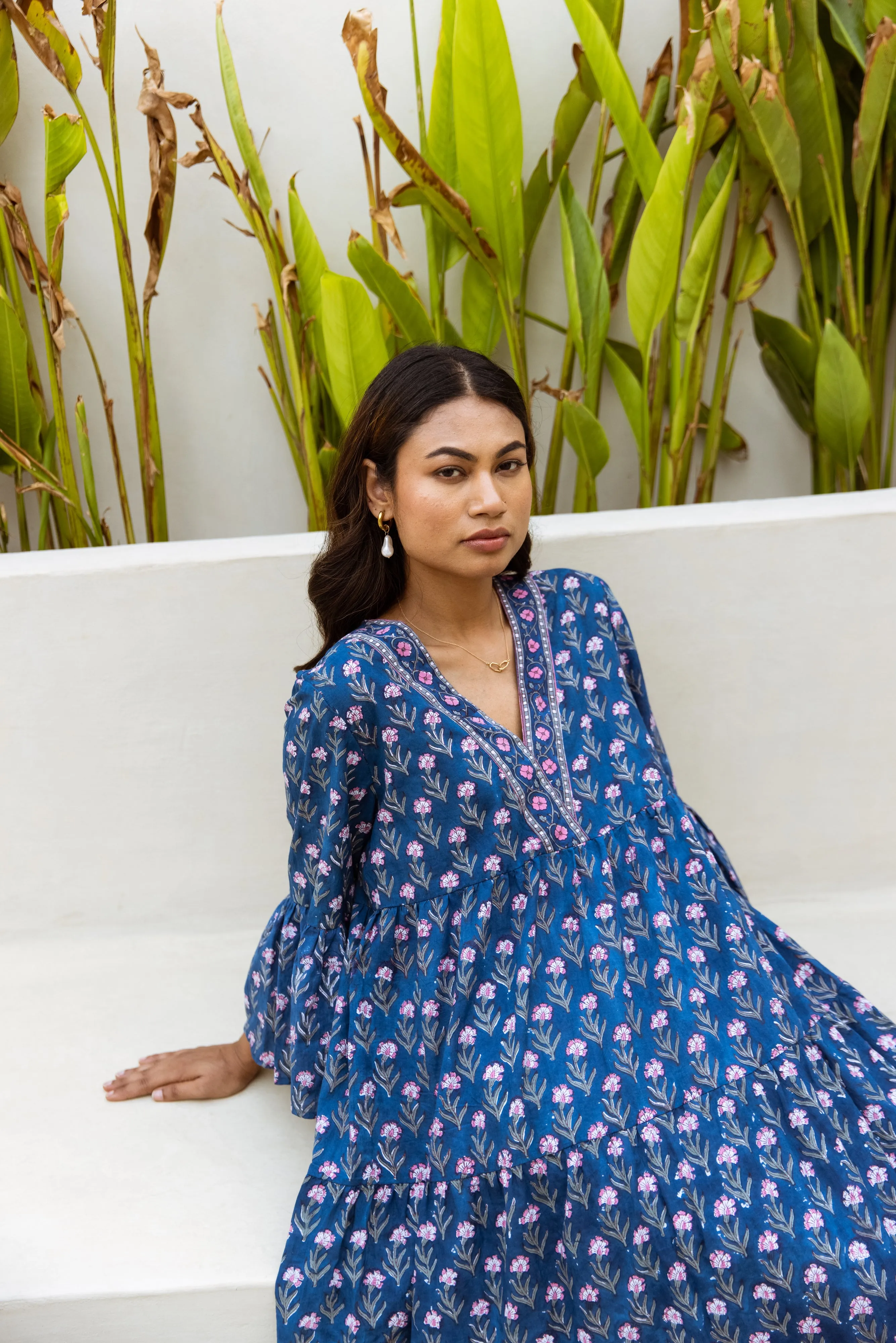 Laika Tier Ruffle Dress