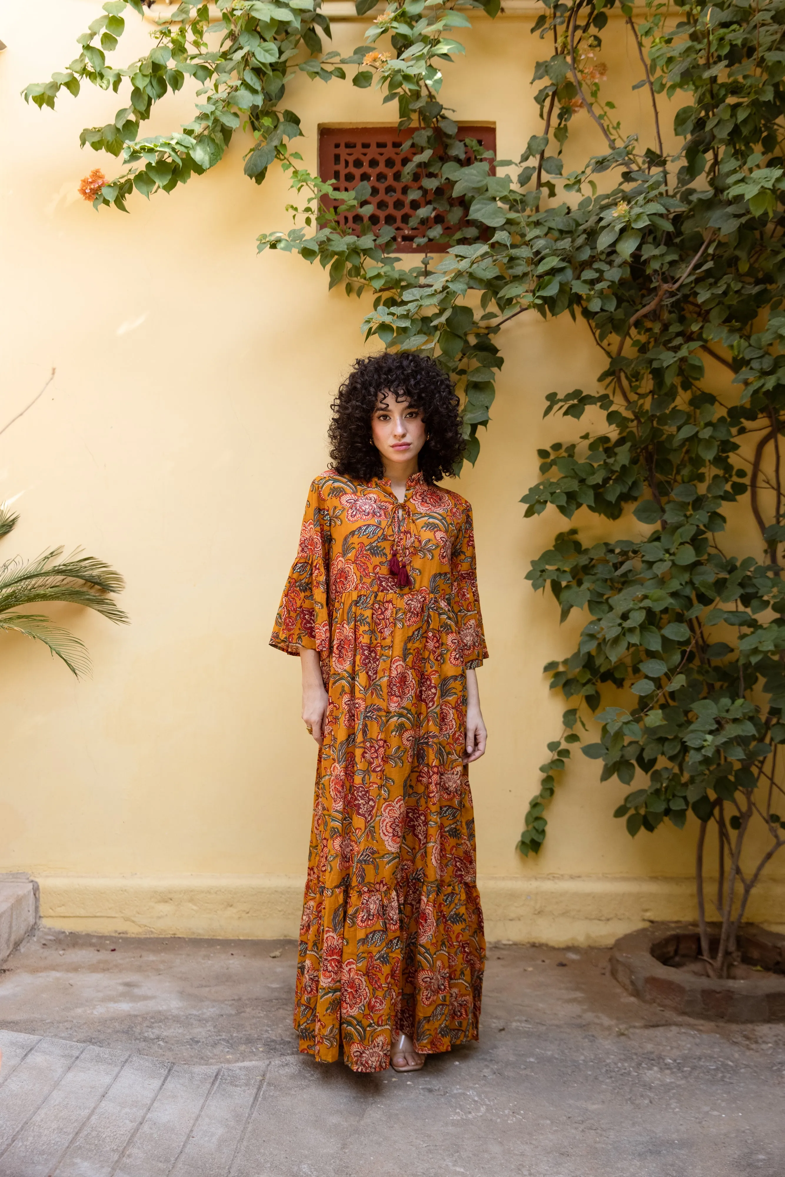 Lemi Tier Ruffle Dress