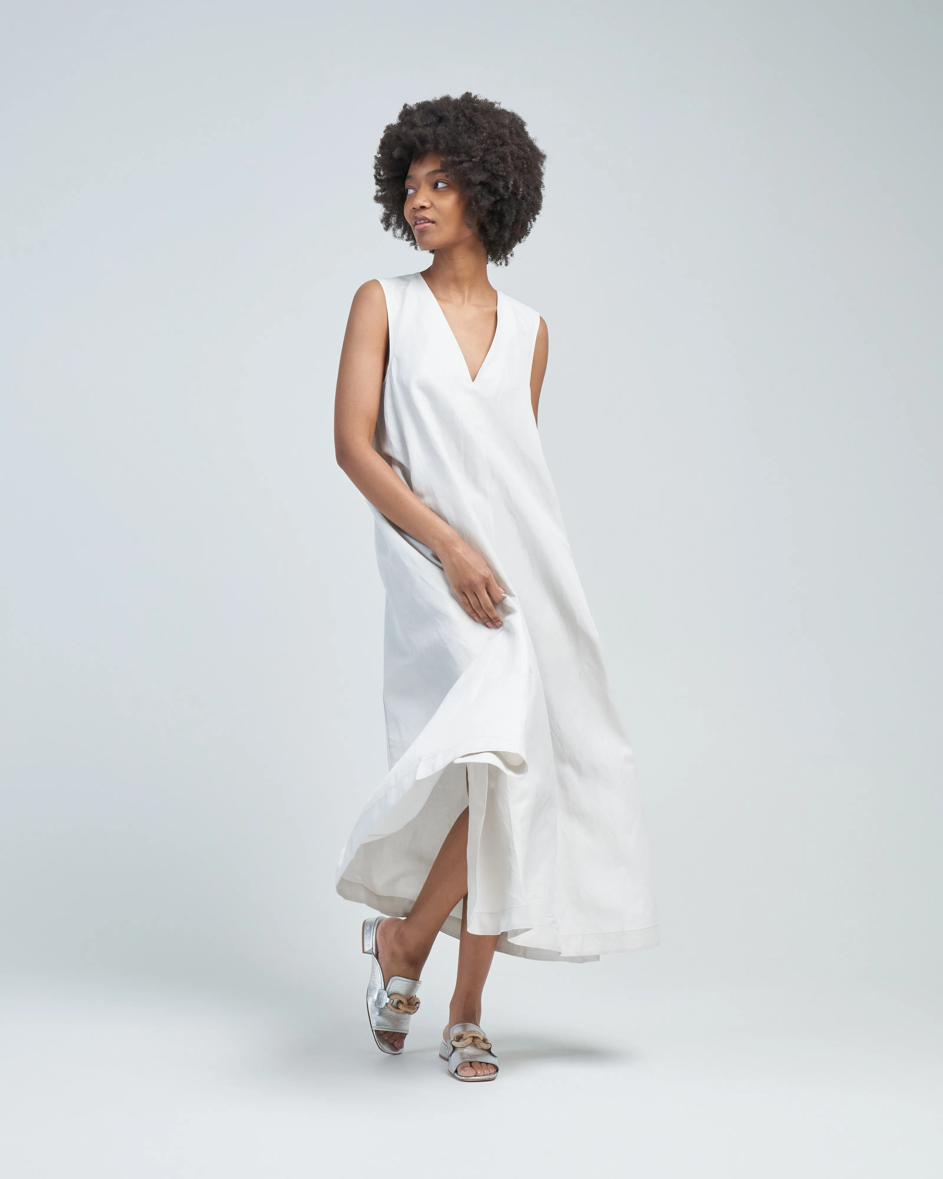lennox v neck dress