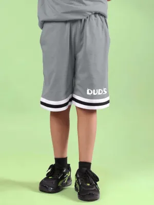 LETS GO PLAY SHORTS FOR BOYS & GIRLS (GREY)