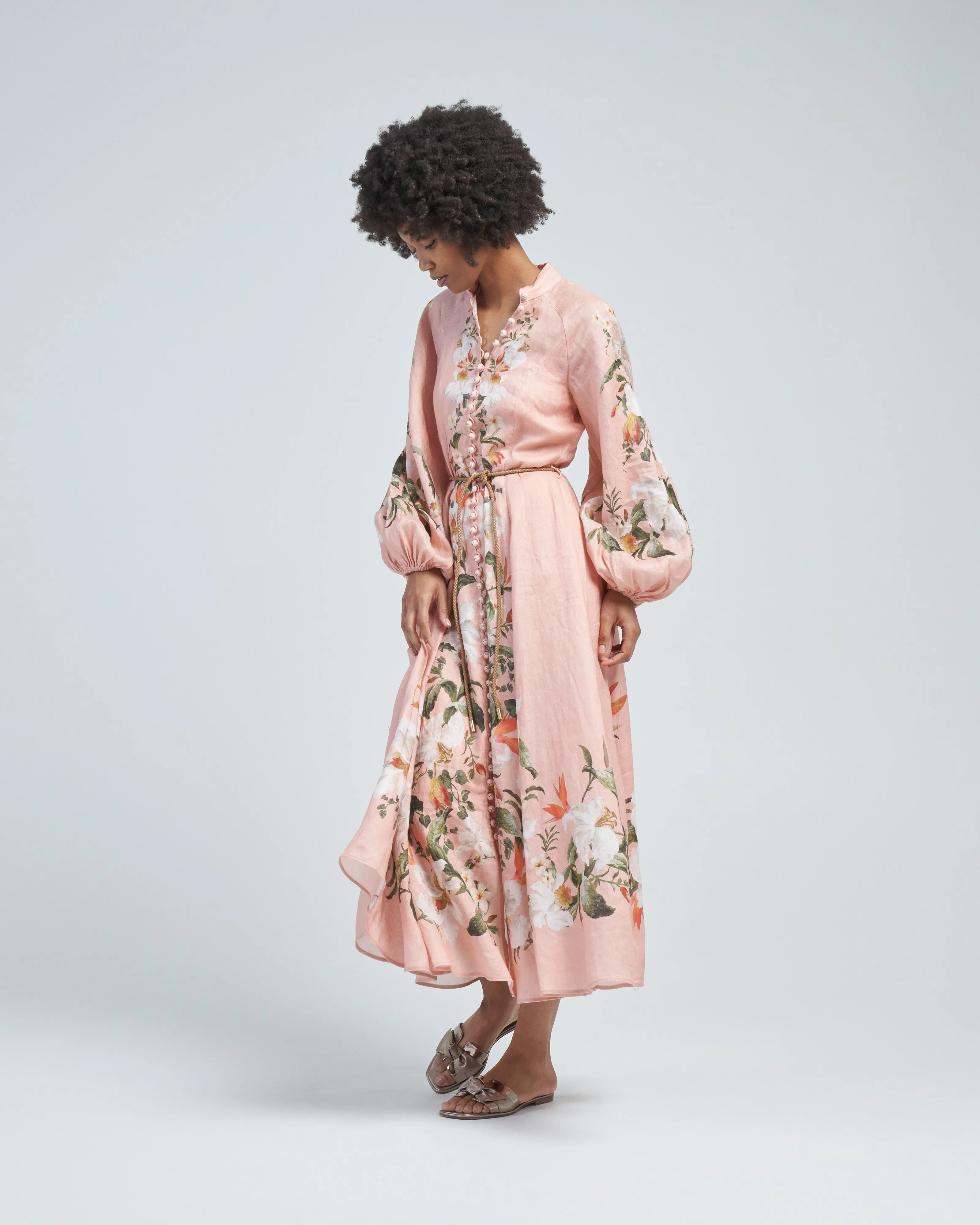 lexi billow long dress
