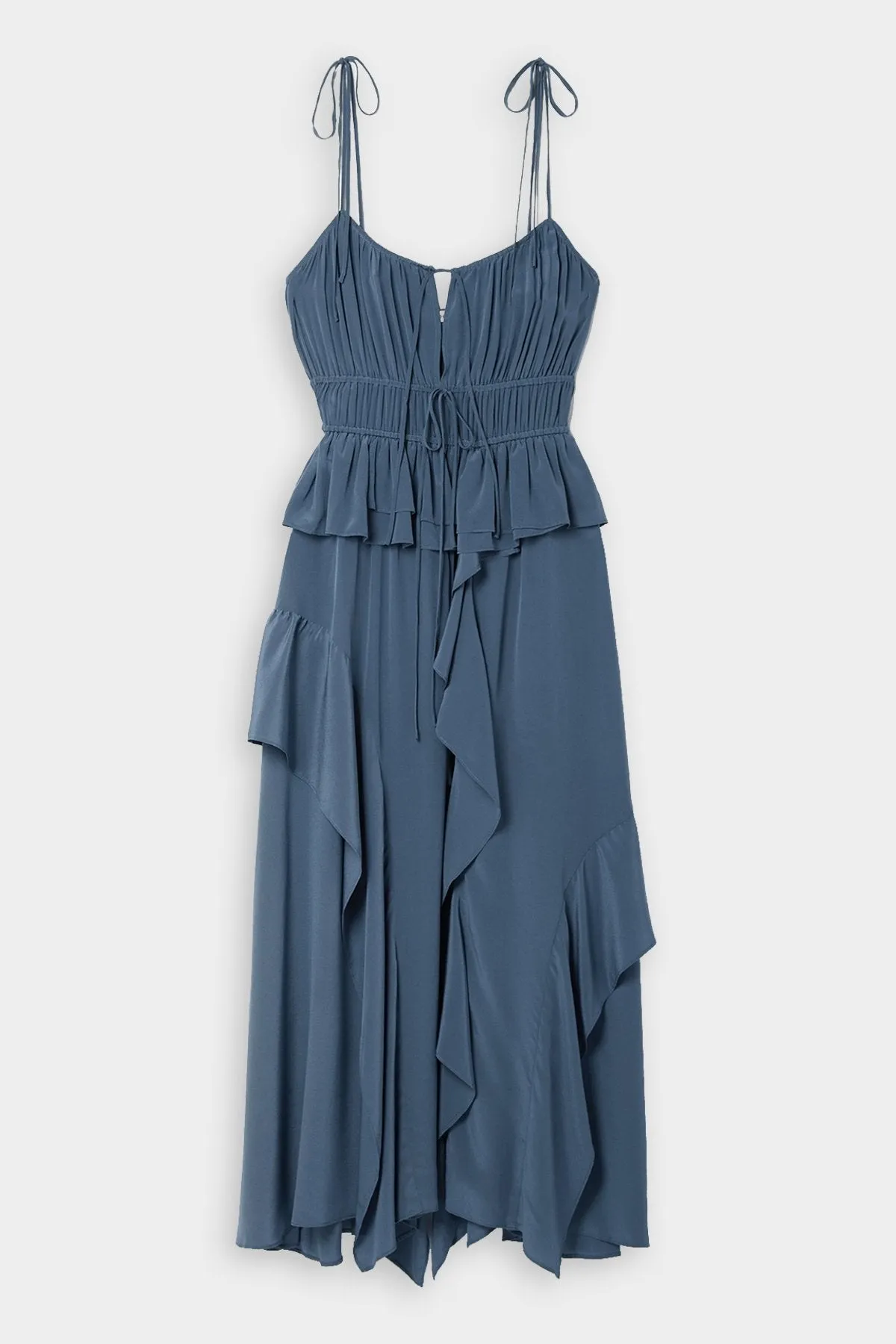 Livinia Dress in Washed Indigo