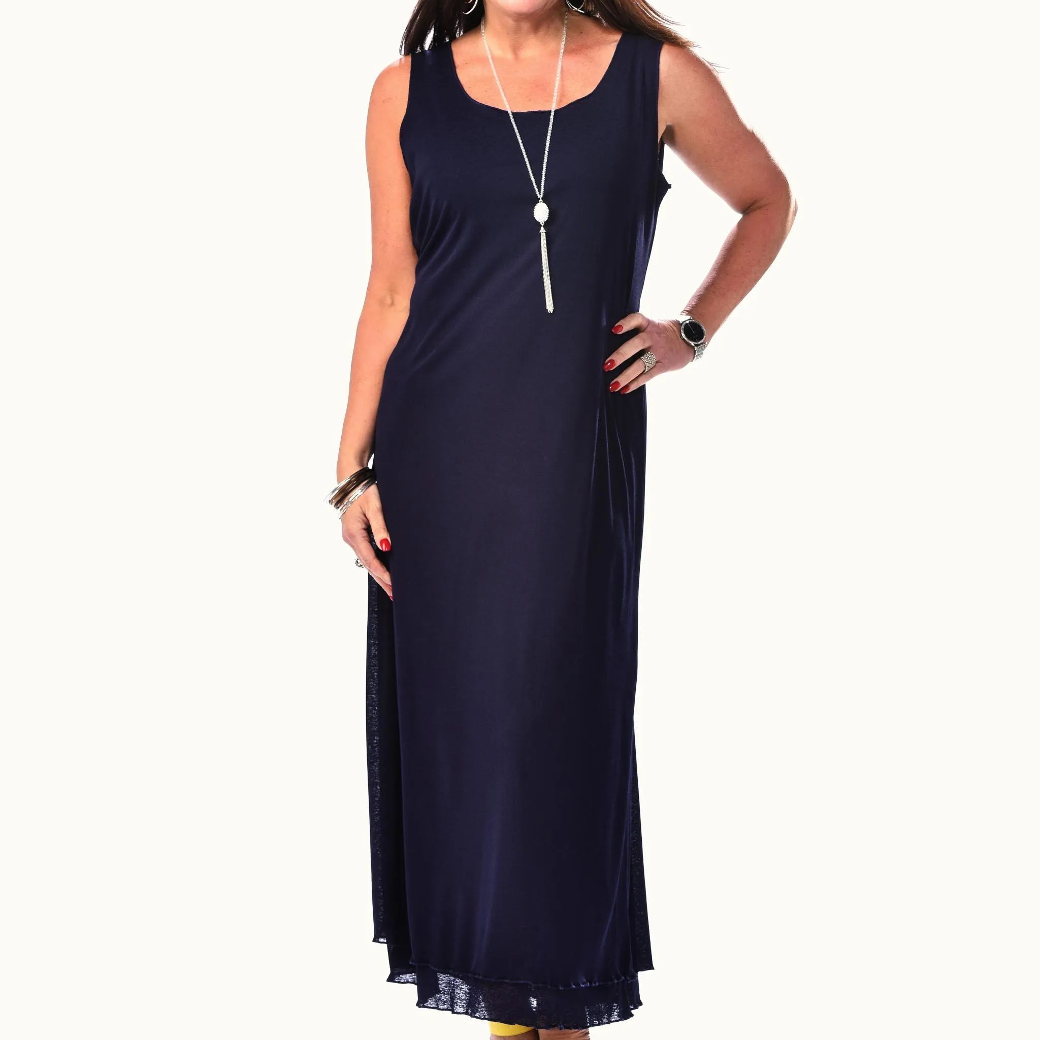 Long Layered Dress