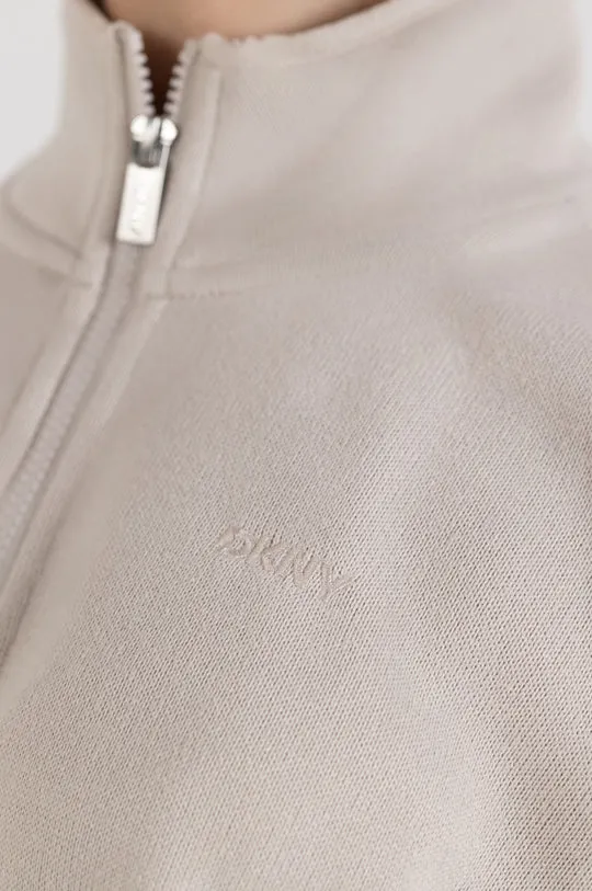 LONG SLEEVE HALF ZIP PULLOVER WITH KANGA POCKET