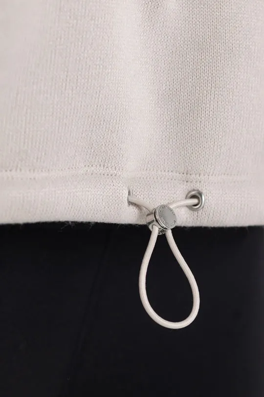 LONG SLEEVE HALF ZIP PULLOVER WITH KANGA POCKET