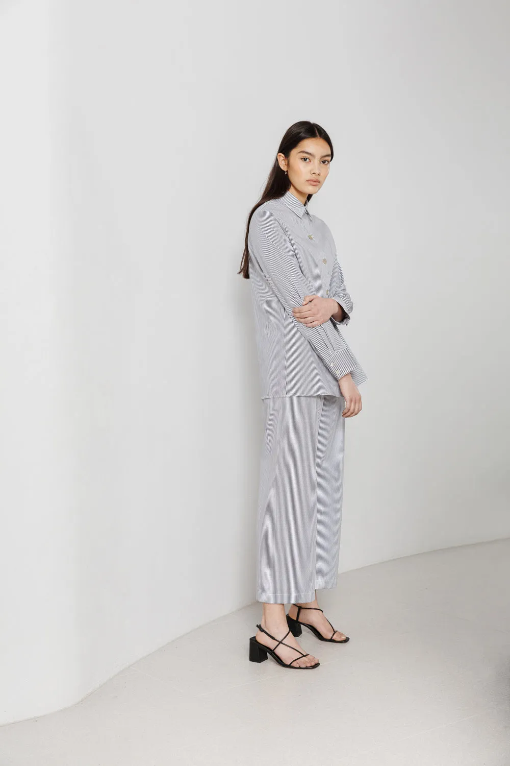 long sleeve shirt, stripe