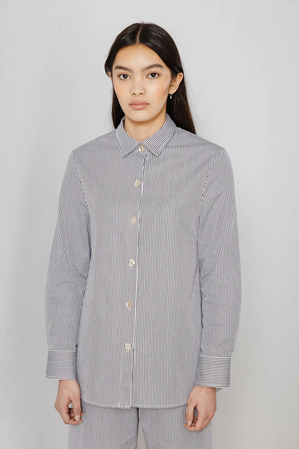 long sleeve shirt, stripe