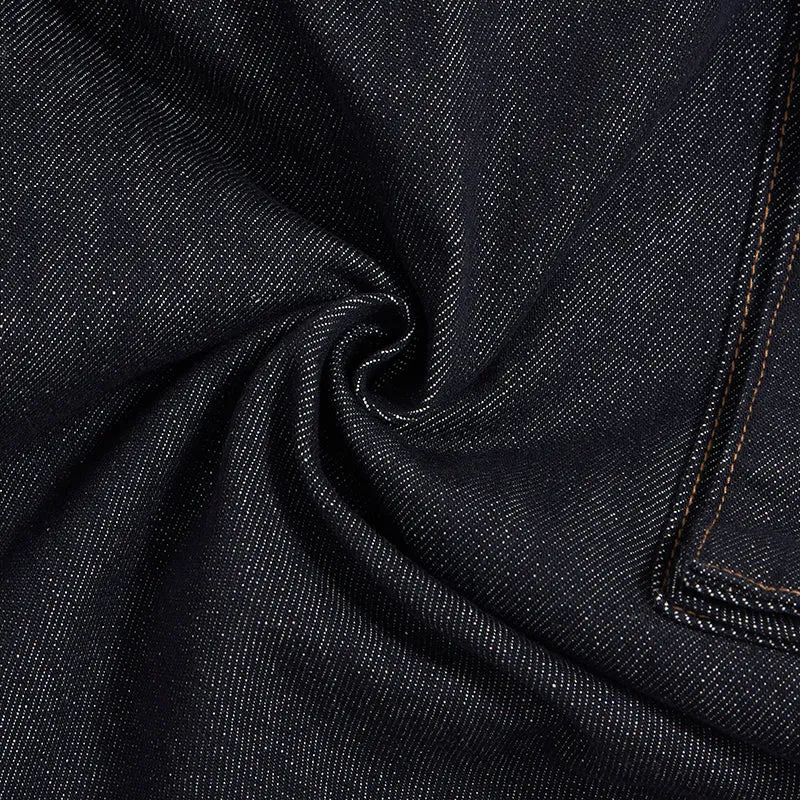 Loose Fit Denim Cargo Trousers