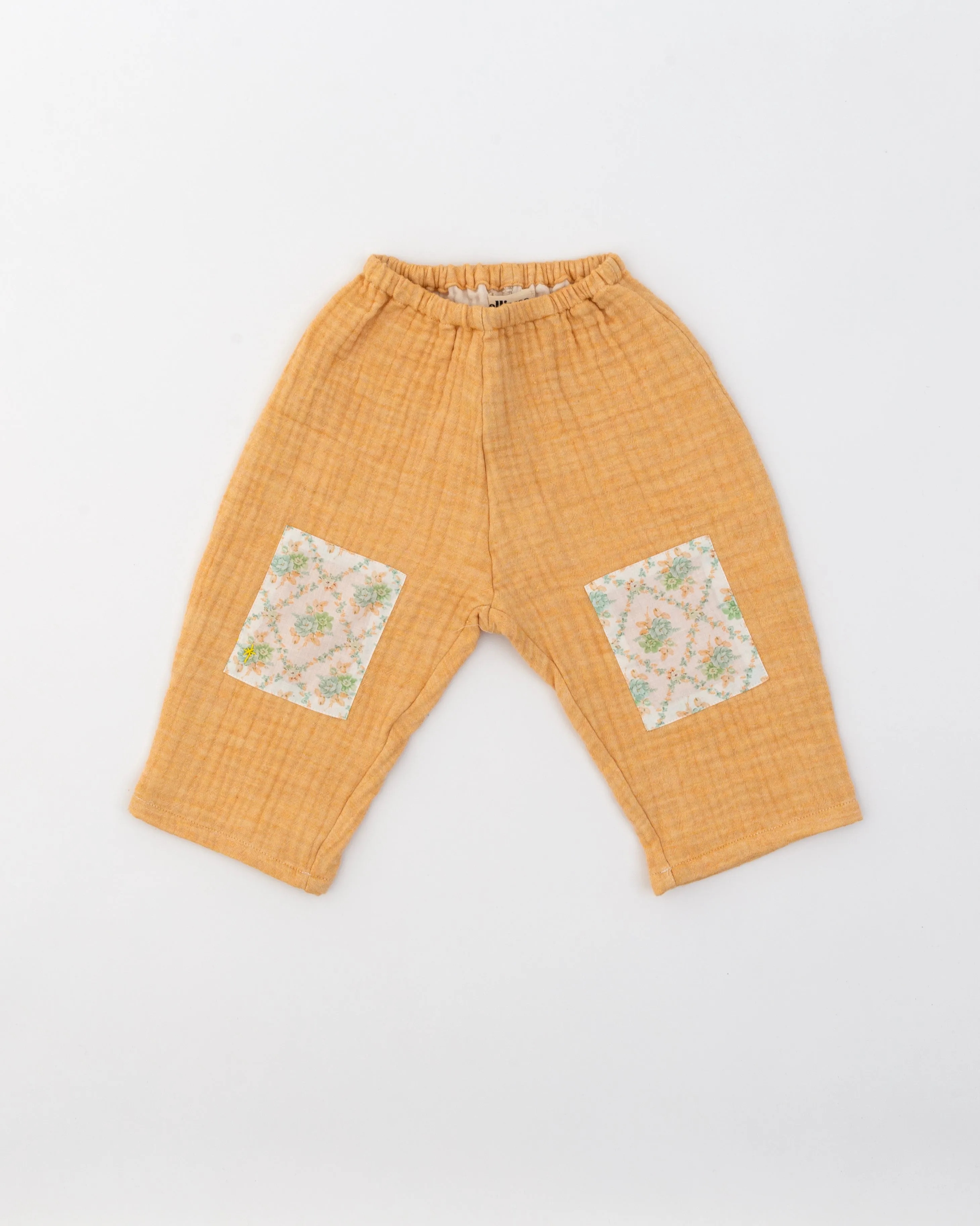 Loose Fit Pants- Yellow Tetra