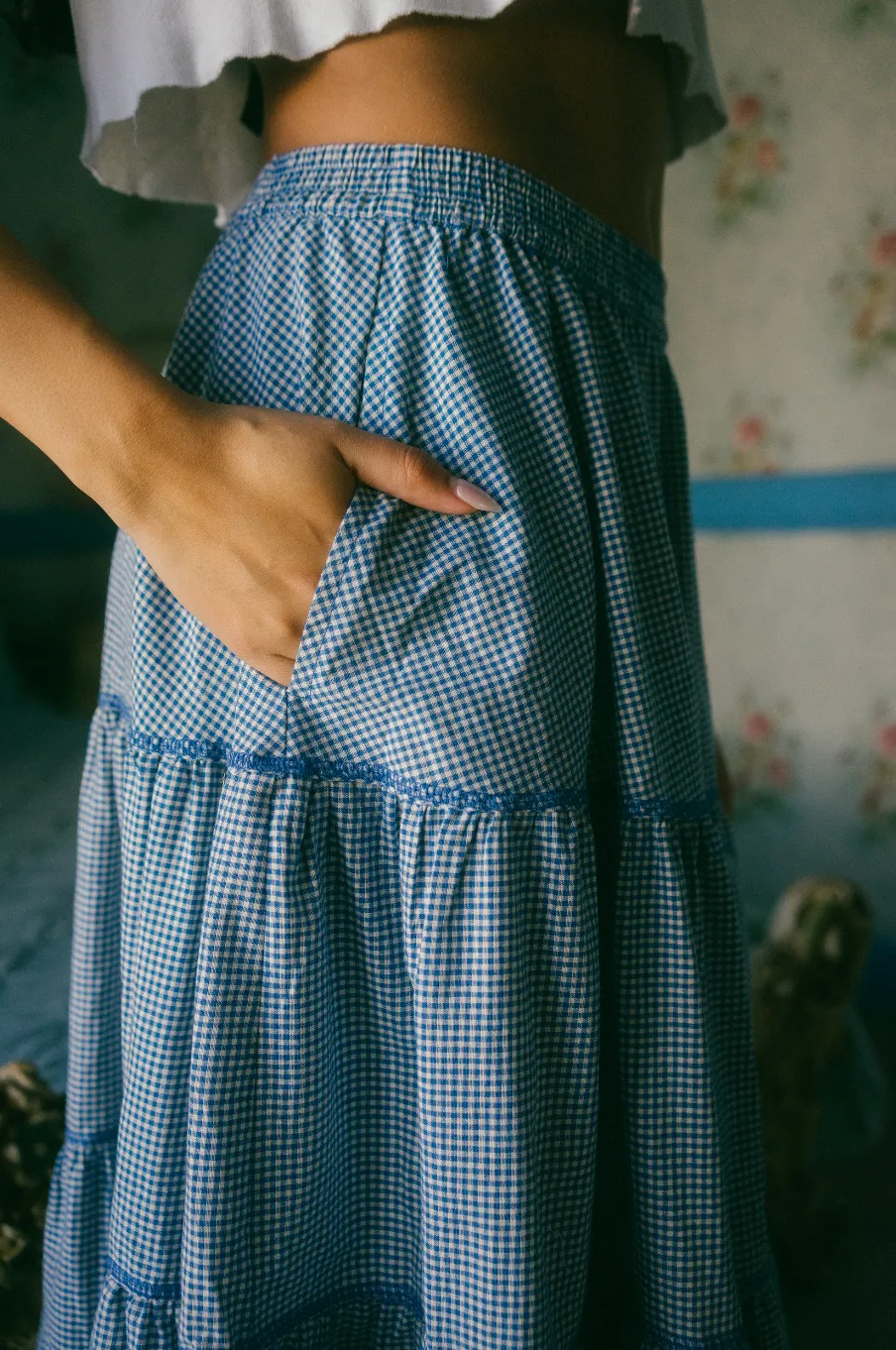 Lucie Skirt in Bluebell