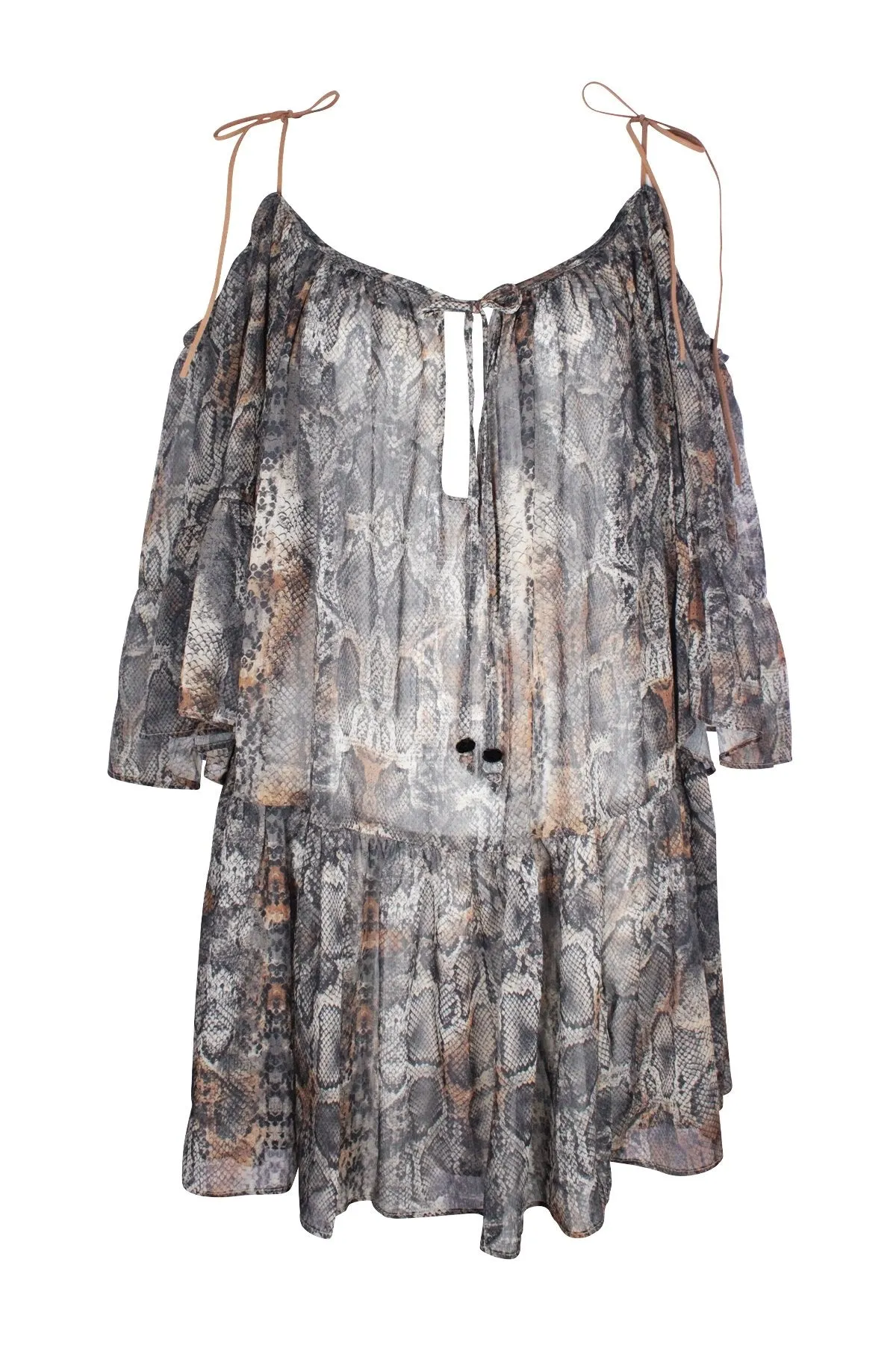 Madagascar Dress in Snake
