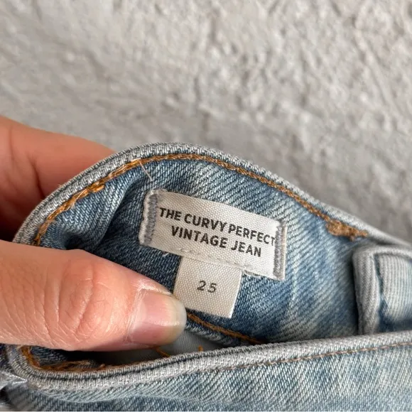 Madewell Curvy Perfect Vintage Jean