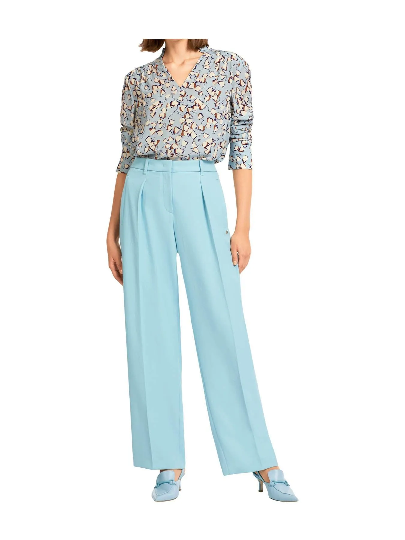 Marc Cain Crepe Trouser with Creases