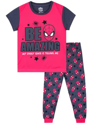 Marvel Spiderman Short Sleeve Pajamas