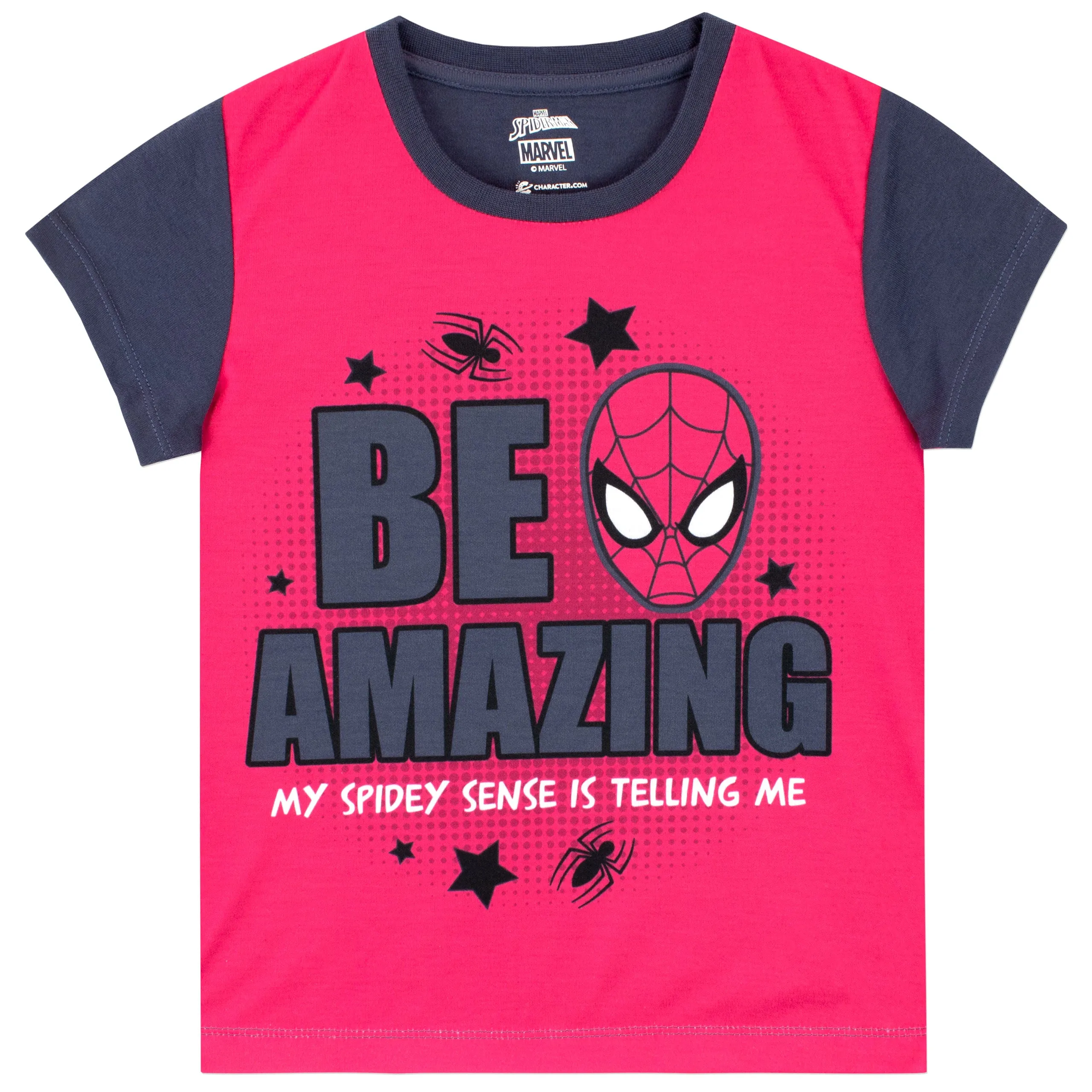 Marvel Spiderman Short Sleeve Pajamas