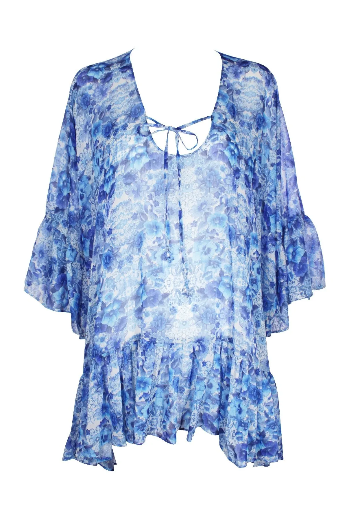 Matana Dress in Ice Blue