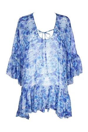 Matana Dress in Ice Blue