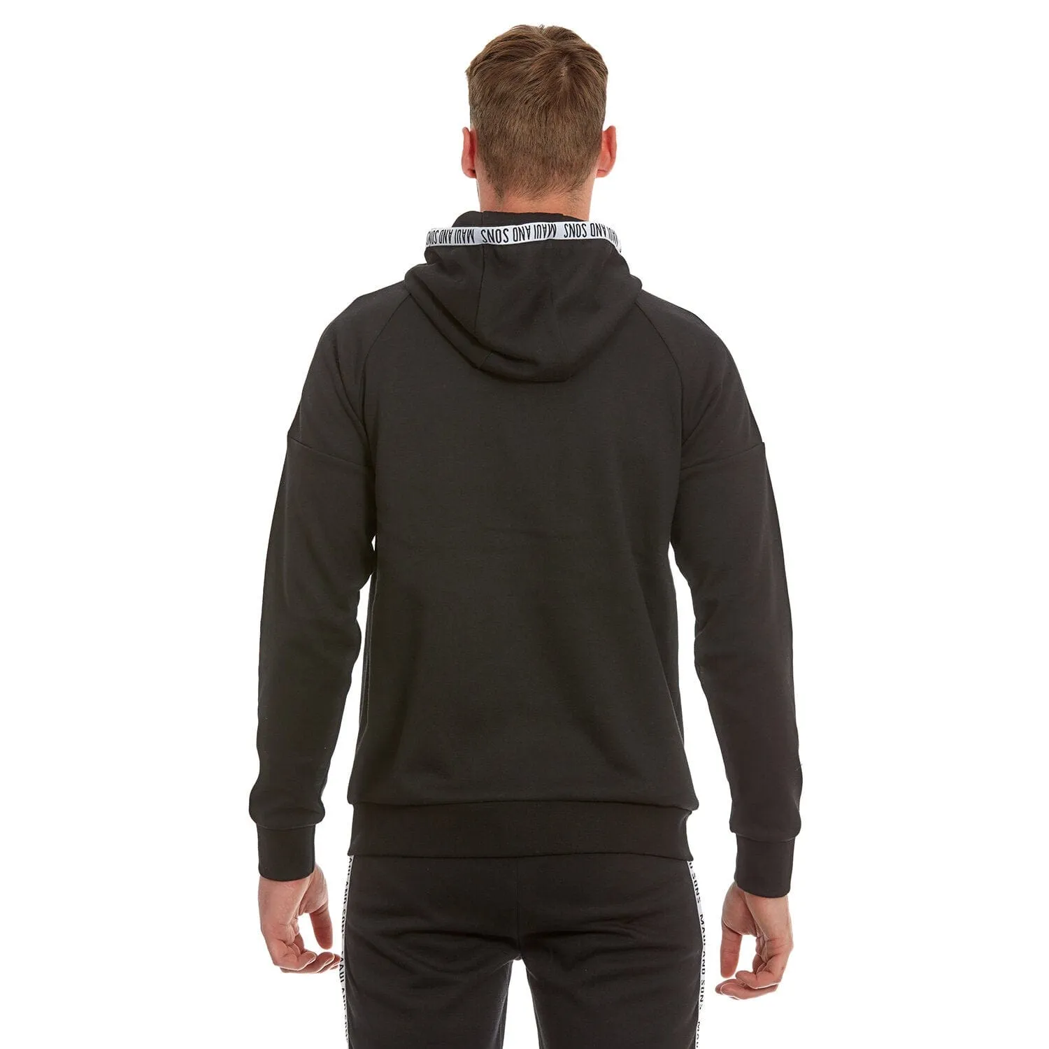 MAUI Mens Dobli Hoodie Black