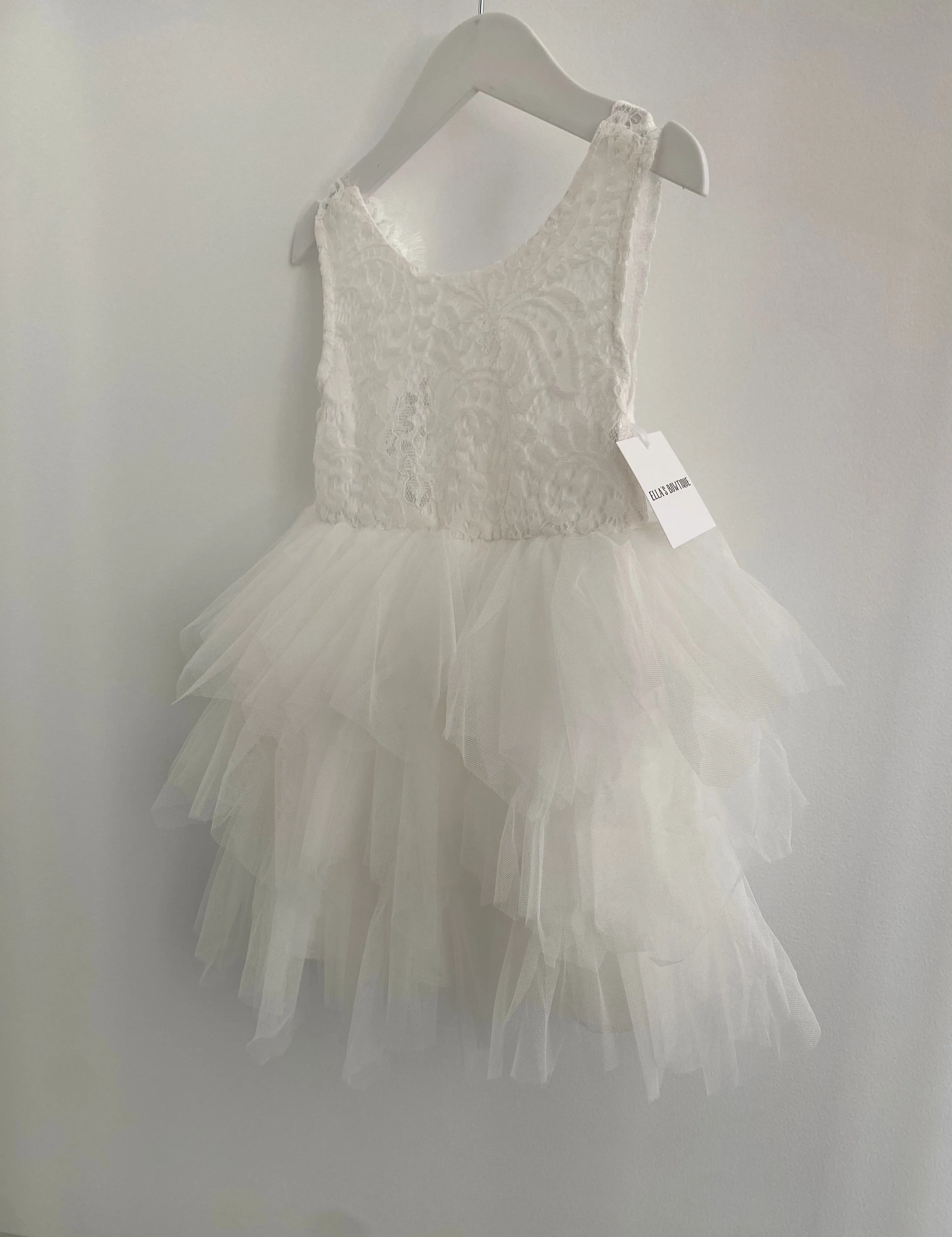 May Lace Tutu Dress - Flower Girl