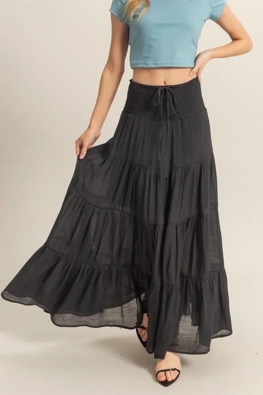 Megan Maxi Skirt (Two Colors)