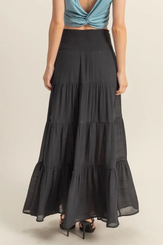 Megan Maxi Skirt (Two Colors)