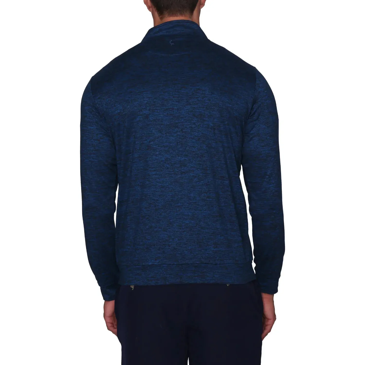 MELANGE LONG SLEEVE Q-ZIP