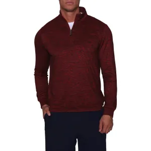 MELANGE LONG SLEEVE Q-ZIP