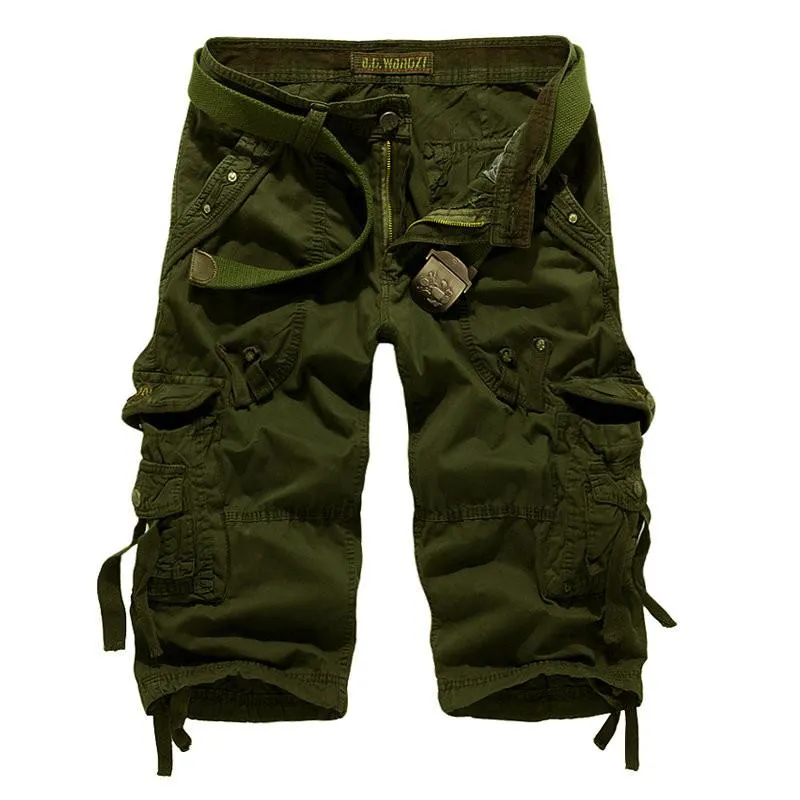 Men's Multi Pocket Cargo Shorts