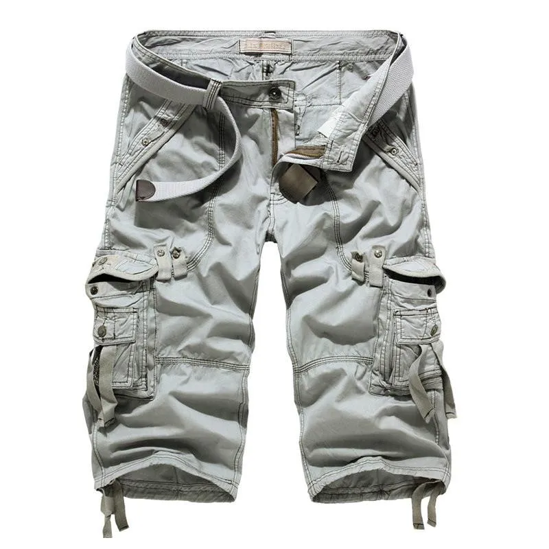 Men's Multi Pocket Cargo Shorts