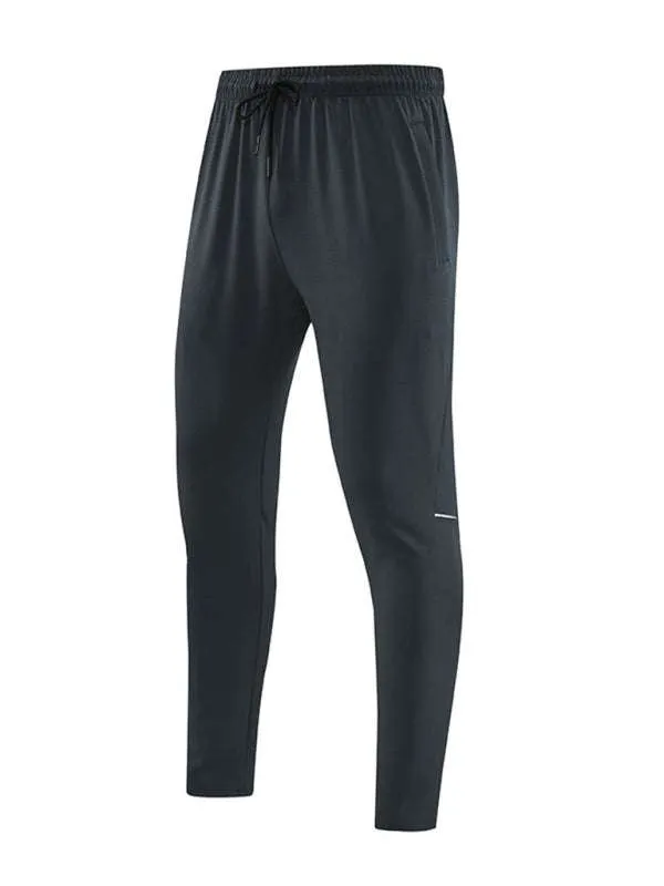 Men's Ultimate Quick-Dry Stretchy Fitness Trousers for Outdoor Adventure and Casual Running