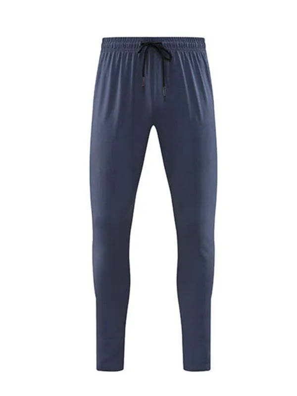 Men's Ultimate Quick-Dry Stretchy Fitness Trousers for Outdoor Adventure and Casual Running