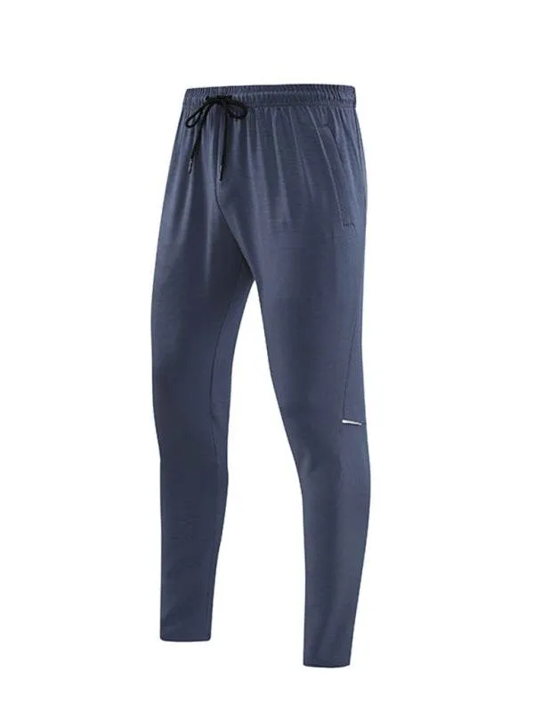 Men's Ultimate Quick-Dry Stretchy Fitness Trousers for Outdoor Adventure and Casual Running