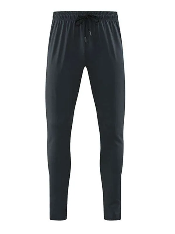 Men's Ultimate Quick-Dry Stretchy Fitness Trousers for Outdoor Adventure and Casual Running