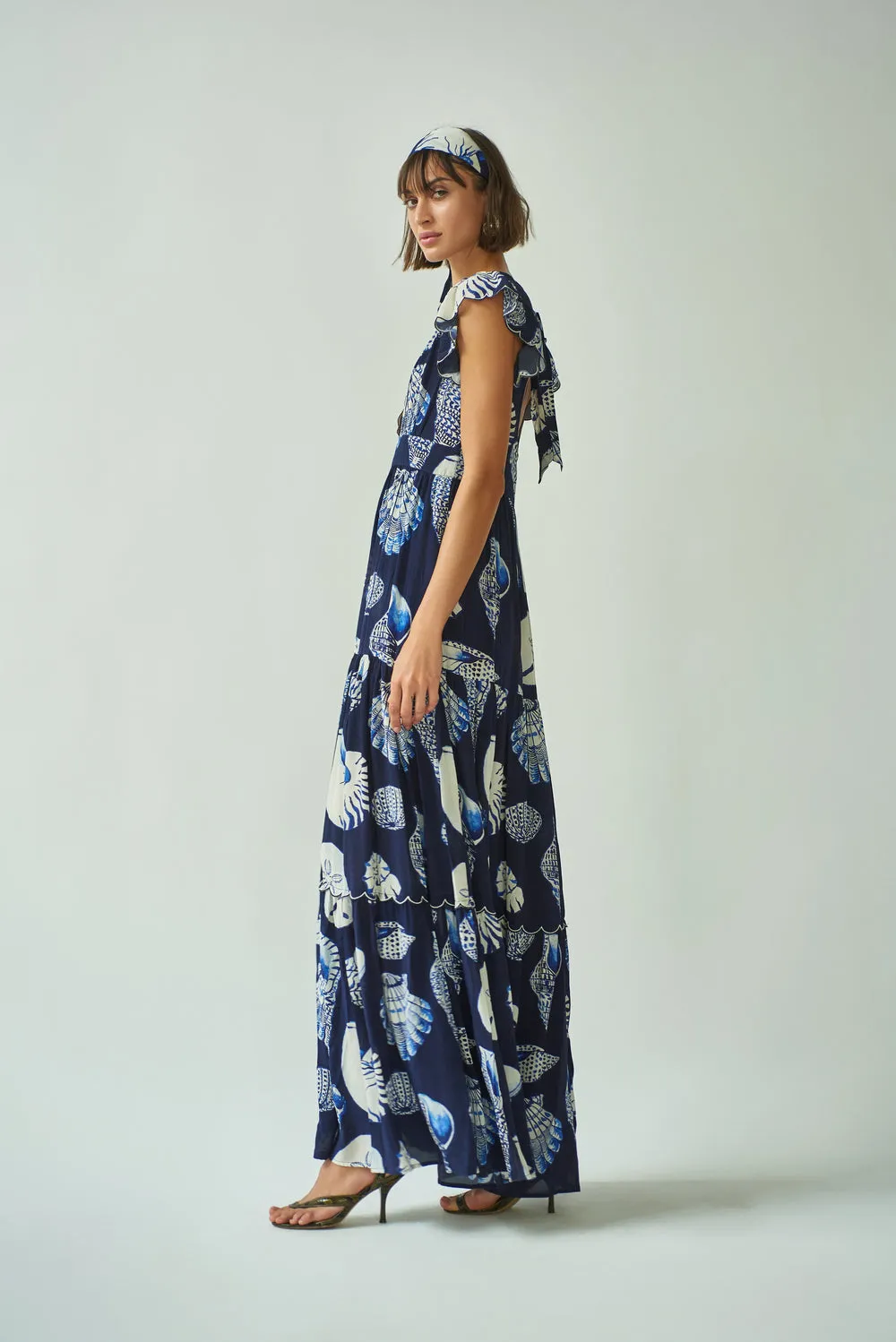 Mila Dress in Felicity Shell