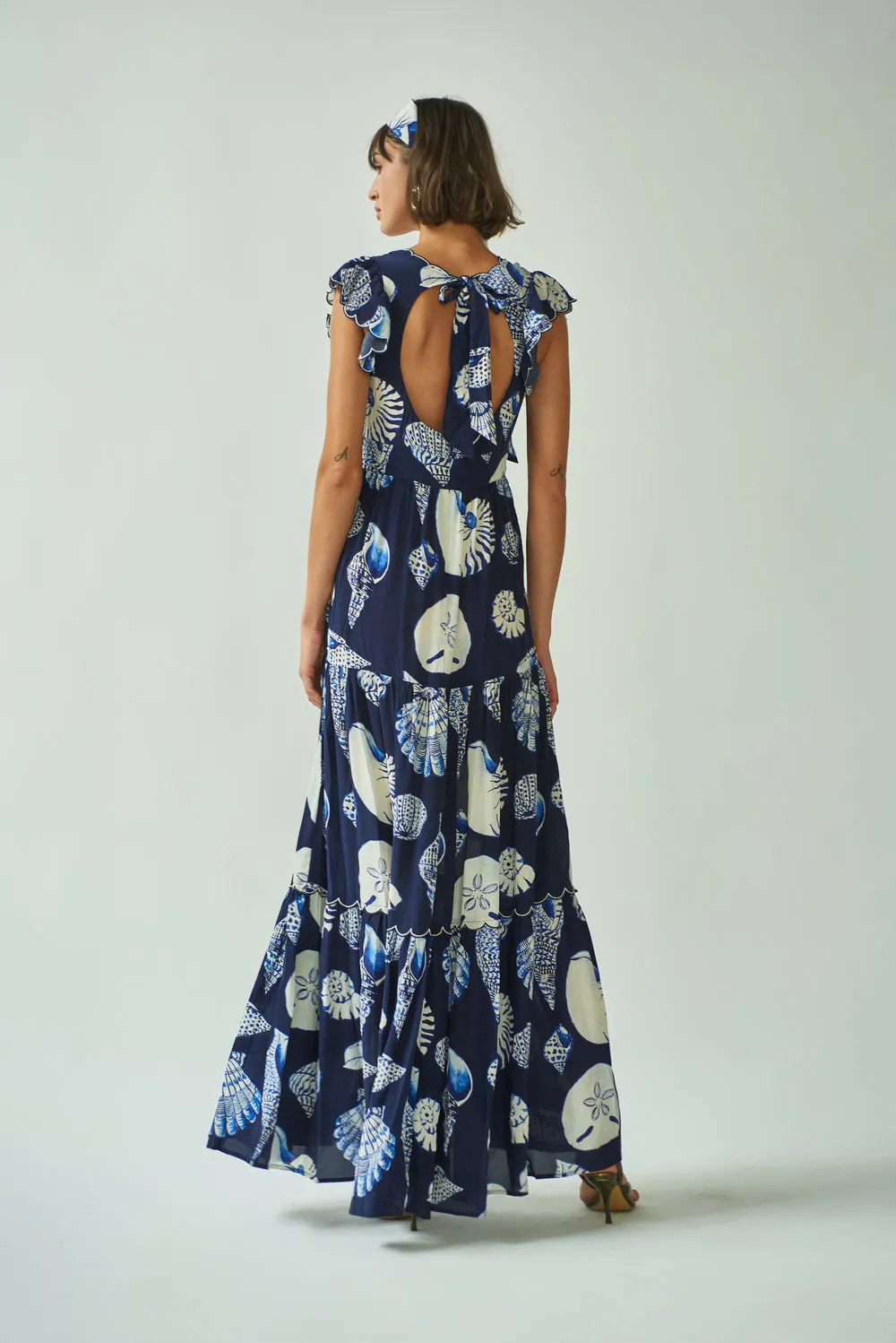 Mila Dress in Felicity Shell