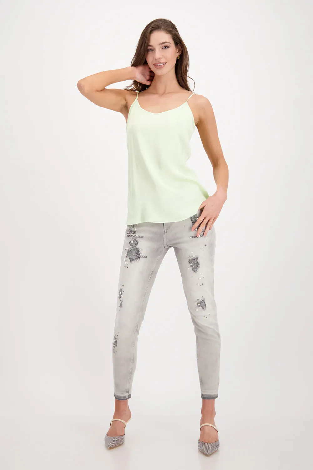 Monari Satin Cami M407979