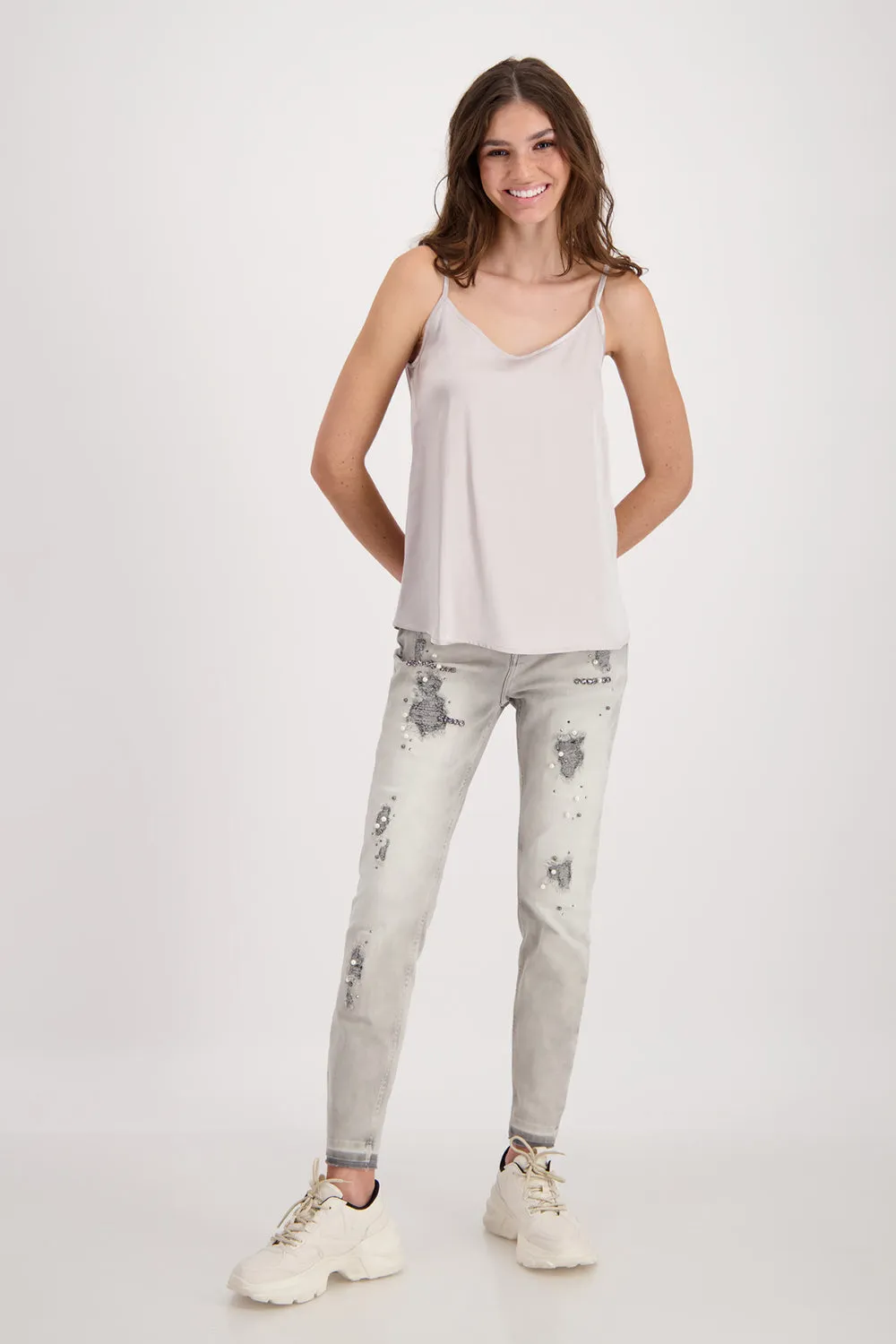 Monari Satin Cami M407979