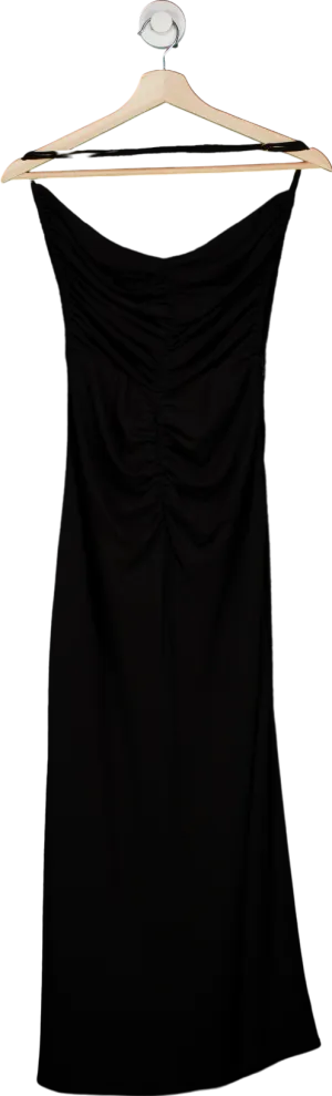 Moré Noir Black Georgia Resort Dress UK S