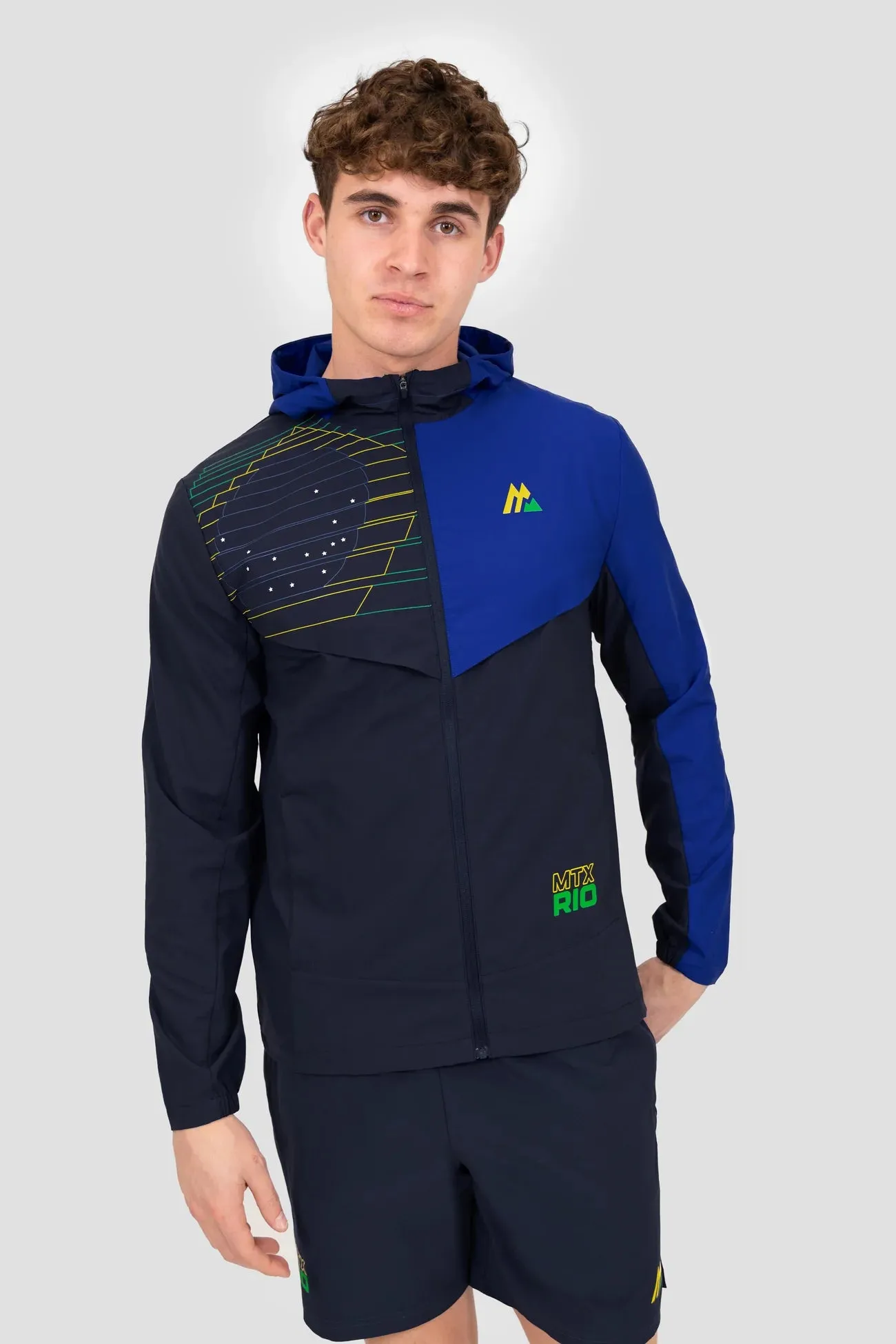 MTX Run Rio Cap Tracksuit - Midnight Blue