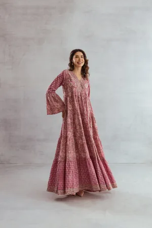 Nada Tier Ruffle Dress