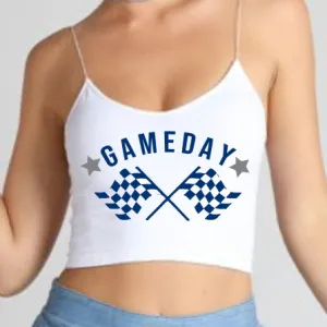 Navy Game Day Spaghetti Tank