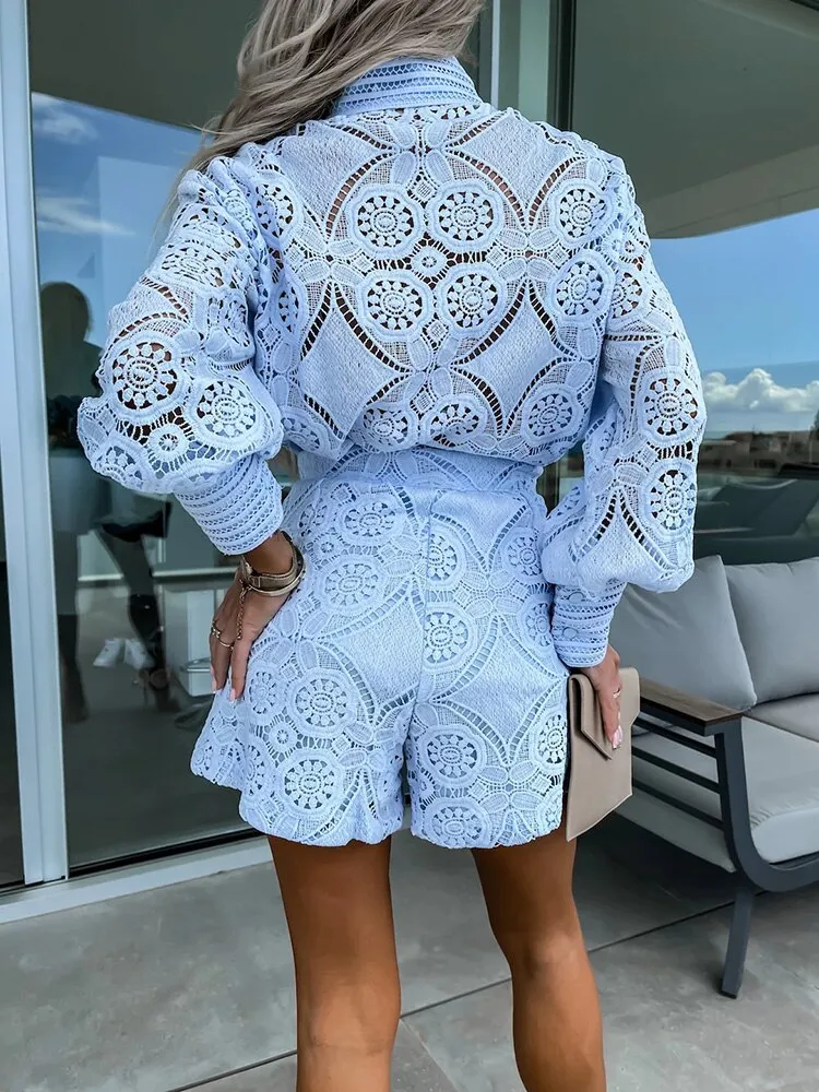 Nazareth® | Lace Romper Dress