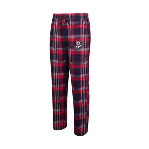 NCAA Arizona Wildcats College Concepts Region Plaid Sleep Pants