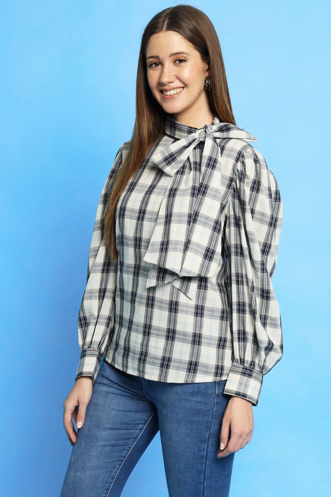 Neck Tie-up Top