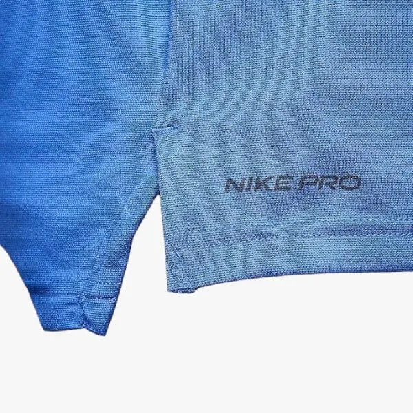 Nike Men's Df Dri Short Sleeve Tee Blue